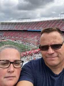 John attended Ohio State Buckeyes Football vs. Cincinnati Bearcats - NCAA Football on Sep 7th 2019 via VetTix 