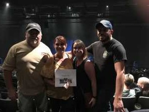 Paul attended Toby Keith W/ Kyle Parks & Jon Wolfe - Theatre at Grand Prairie - Reserved Seats on Sep 5th 2019 via VetTix 