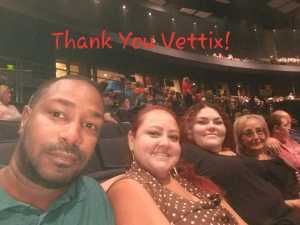 mitchell attended Toby Keith W/ Kyle Parks & Jon Wolfe - Theatre at Grand Prairie - Reserved Seats on Sep 5th 2019 via VetTix 