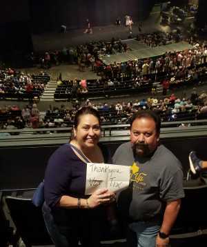 Maria attended Toby Keith W/ Kyle Parks & Jon Wolfe - Theatre at Grand Prairie - Reserved Seats on Sep 5th 2019 via VetTix 