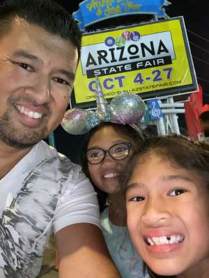 Ryan attended Arizona State Fair - Armed Forces Day - Valid October 18th Only on Oct 18th 2019 via VetTix 