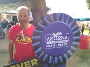 Paul attended Arizona State Fair - Armed Forces Day - Valid October 18th Only on Oct 18th 2019 via VetTix 