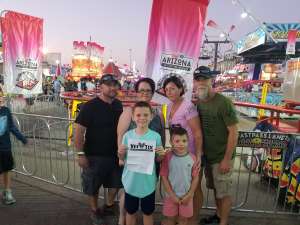 Philip attended Arizona State Fair - Armed Forces Day - Valid October 18th Only on Oct 18th 2019 via VetTix 