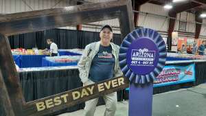 John attended Arizona State Fair - Armed Forces Day - Valid October 18th Only on Oct 18th 2019 via VetTix 