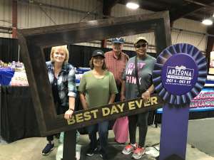 David attended Arizona State Fair - Armed Forces Day - Valid October 18th Only on Oct 18th 2019 via VetTix 