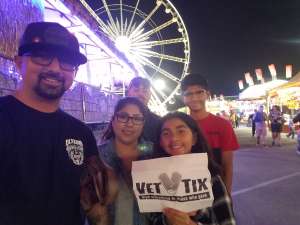 SHAWN attended Arizona State Fair - Armed Forces Day - Valid October 18th Only on Oct 18th 2019 via VetTix 