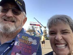 Donald attended Arizona State Fair - Armed Forces Day - Valid October 18th Only on Oct 18th 2019 via VetTix 