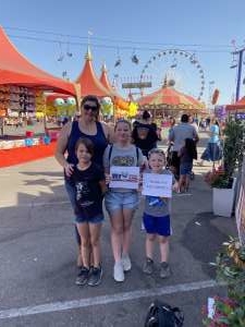 Lauren attended Arizona State Fair - Armed Forces Day - Valid October 18th Only on Oct 18th 2019 via VetTix 