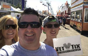 Brad attended Arizona State Fair - Armed Forces Day - Valid October 18th Only on Oct 18th 2019 via VetTix 