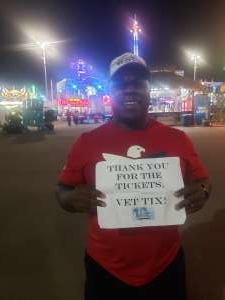 Danen attended Arizona State Fair - Armed Forces Day - Valid October 18th Only on Oct 18th 2019 via VetTix 