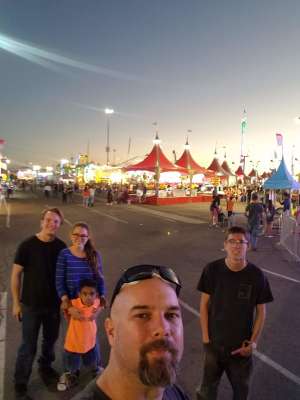 Eric attended Arizona State Fair - Armed Forces Day - Valid October 18th Only on Oct 18th 2019 via VetTix 