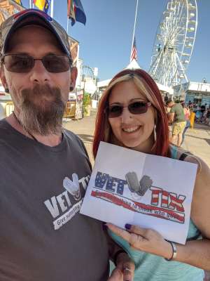 Christopher attended Arizona State Fair - Armed Forces Day - Valid October 18th Only on Oct 18th 2019 via VetTix 