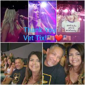 Anastacio attended Carrie Underwood - the Cry Pretty Tour on Sep 12th 2019 via VetTix 