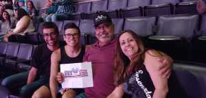 Carlos attended Carrie Underwood - the Cry Pretty Tour on Sep 12th 2019 via VetTix 