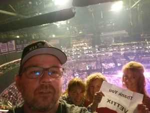 Dwayne attended Carrie Underwood - the Cry Pretty Tour on Sep 12th 2019 via VetTix 