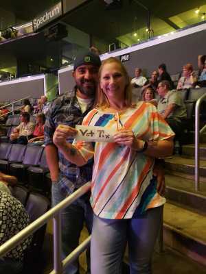 kimberly attended Carrie Underwood - the Cry Pretty Tour on Sep 12th 2019 via VetTix 