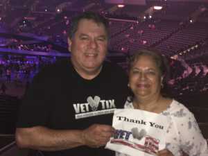 Alejandro attended Carrie Underwood - the Cry Pretty Tour on Sep 12th 2019 via VetTix 