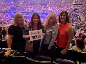 Valli attended Carrie Underwood - the Cry Pretty Tour on Sep 12th 2019 via VetTix 