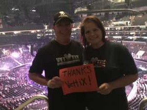 Bryan attended Carrie Underwood - the Cry Pretty Tour on Sep 12th 2019 via VetTix 