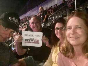 James attended Carrie Underwood - the Cry Pretty Tour on Sep 12th 2019 via VetTix 