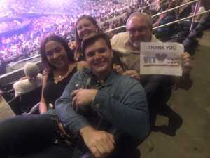 Bob attended Carrie Underwood - the Cry Pretty Tour on Sep 12th 2019 via VetTix 