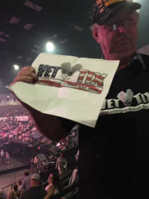 Gerald E attended Carrie Underwood - the Cry Pretty Tour on Sep 10th 2019 via VetTix 