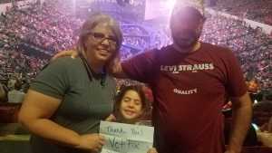 Angelina attended Carrie Underwood - the Cry Pretty Tour on Sep 10th 2019 via VetTix 
