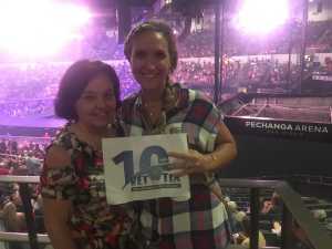 Lisa attended Carrie Underwood - the Cry Pretty Tour on Sep 10th 2019 via VetTix 