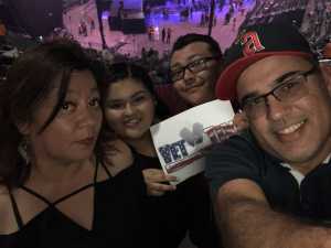 Isaac attended Carrie Underwood - the Cry Pretty Tour on Sep 10th 2019 via VetTix 