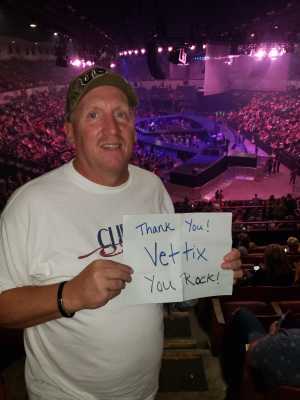 Adam attended Carrie Underwood - the Cry Pretty Tour on Sep 10th 2019 via VetTix 