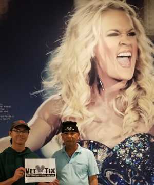 Reggie attended Carrie Underwood - the Cry Pretty Tour on Sep 10th 2019 via VetTix 