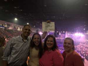 James and Stephanie attended Carrie Underwood - the Cry Pretty Tour on Sep 10th 2019 via VetTix 