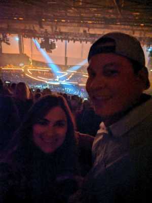 Aaron attended Carrie Underwood - the Cry Pretty Tour on Sep 10th 2019 via VetTix 
