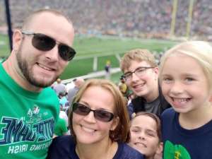 University of Notre Dame Fightin Irish vs. Bowling Green - NCAA Football