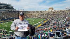 University of Notre Dame Fightin Irish vs. Bowling Green - NCAA Football