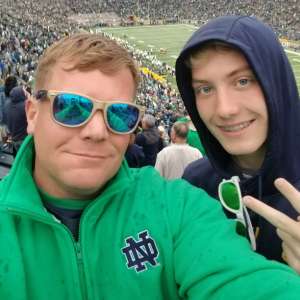 University of Notre Dame Fightin Irish vs. Bowling Green - NCAA Football
