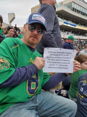 University of Notre Dame Fightin Irish vs. Bowling Green - NCAA Football