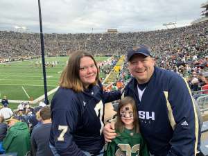 University of Notre Dame Fightin Irish vs. Bowling Green - NCAA Football