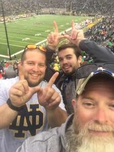 University of Notre Dame Fightin Irish vs. Bowling Green - NCAA Football