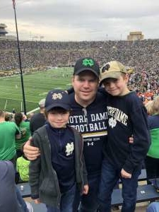 University of Notre Dame Fightin Irish vs. Bowling Green - NCAA Football