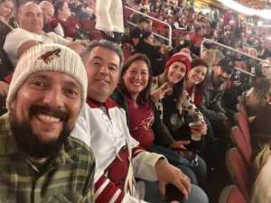 Mark attended Arizona Coyotes vs. Anaheim Ducks - NHL Preseason on Sep 21st 2019 via VetTix 