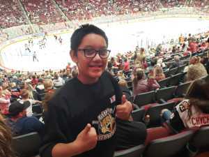 Bianca attended Arizona Coyotes vs. Anaheim Ducks - NHL Preseason on Sep 21st 2019 via VetTix 