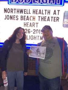 Oscar attended Heart and Joan Jett & the Blackhearts: Love Alive Tour on Sep 26th 2019 via VetTix 