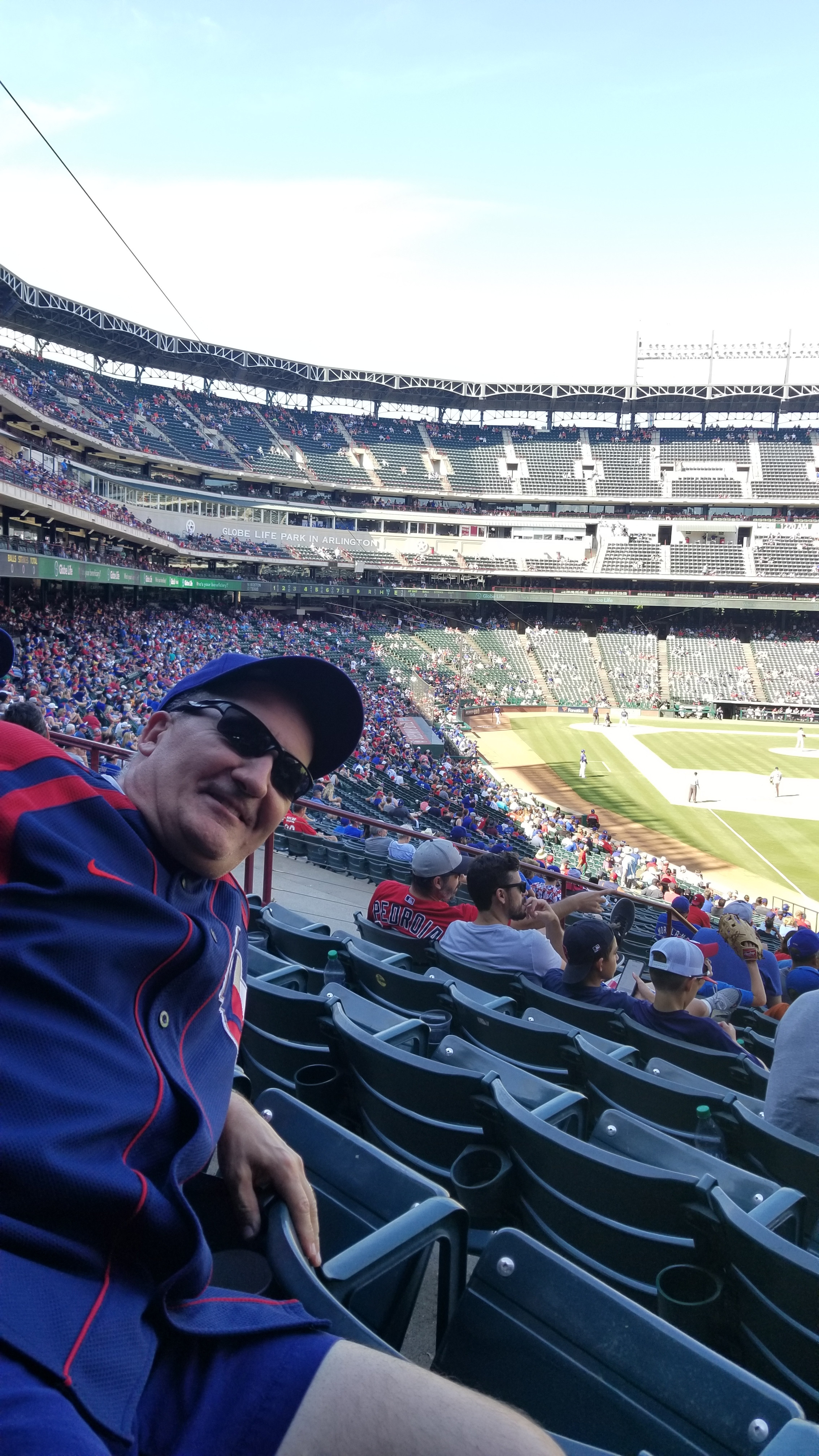 Globe Life Park in Arlington, Arlington TX - Seating Chart View