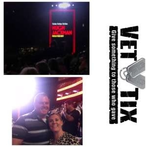 Daniel attended Hugh Jackman: the Man. The Music. The Show on Oct 2nd 2019 via VetTix 
