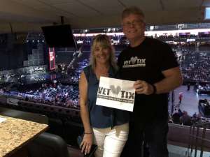 James attended Hugh Jackman: the Man. The Music. The Show on Oct 2nd 2019 via VetTix 