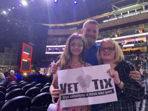 Keith attended Hugh Jackman: the Man. The Music. The Show on Oct 2nd 2019 via VetTix 