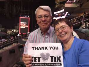 William attended Hugh Jackman: the Man. The Music. The Show on Oct 2nd 2019 via VetTix 