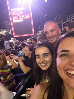 Ed attended Hugh Jackman: the Man. The Music. The Show on Oct 2nd 2019 via VetTix 
