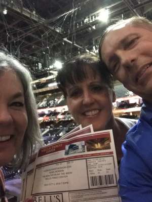 Roderick attended Hugh Jackman: the Man. The Music. The Show on Oct 2nd 2019 via VetTix 